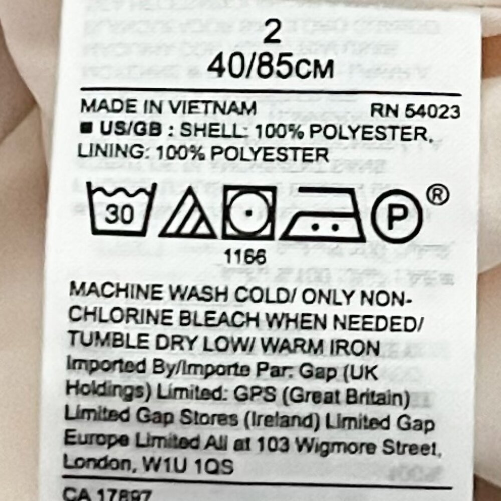 Banana Republic Size 2 Sleeveless Belted Asymmetrical Floral Print Dress - Picture 5 of 5